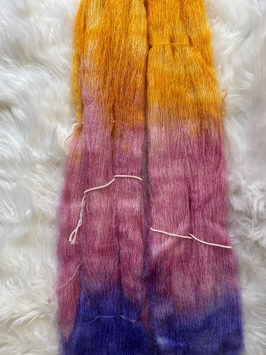 Lace/Mohair- Golden Hour Bloom