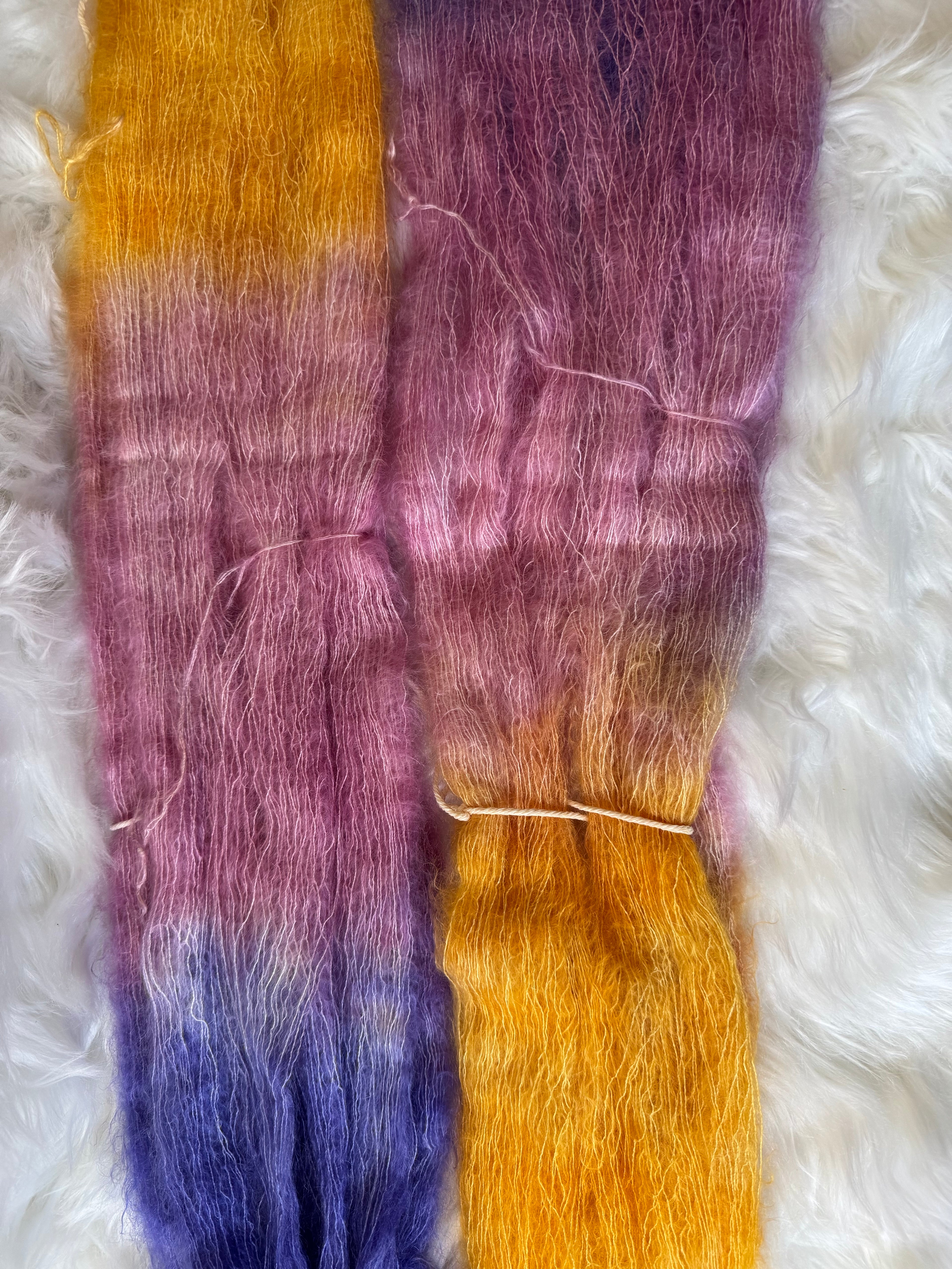 Lace/Mohair- Golden Hour Bloom