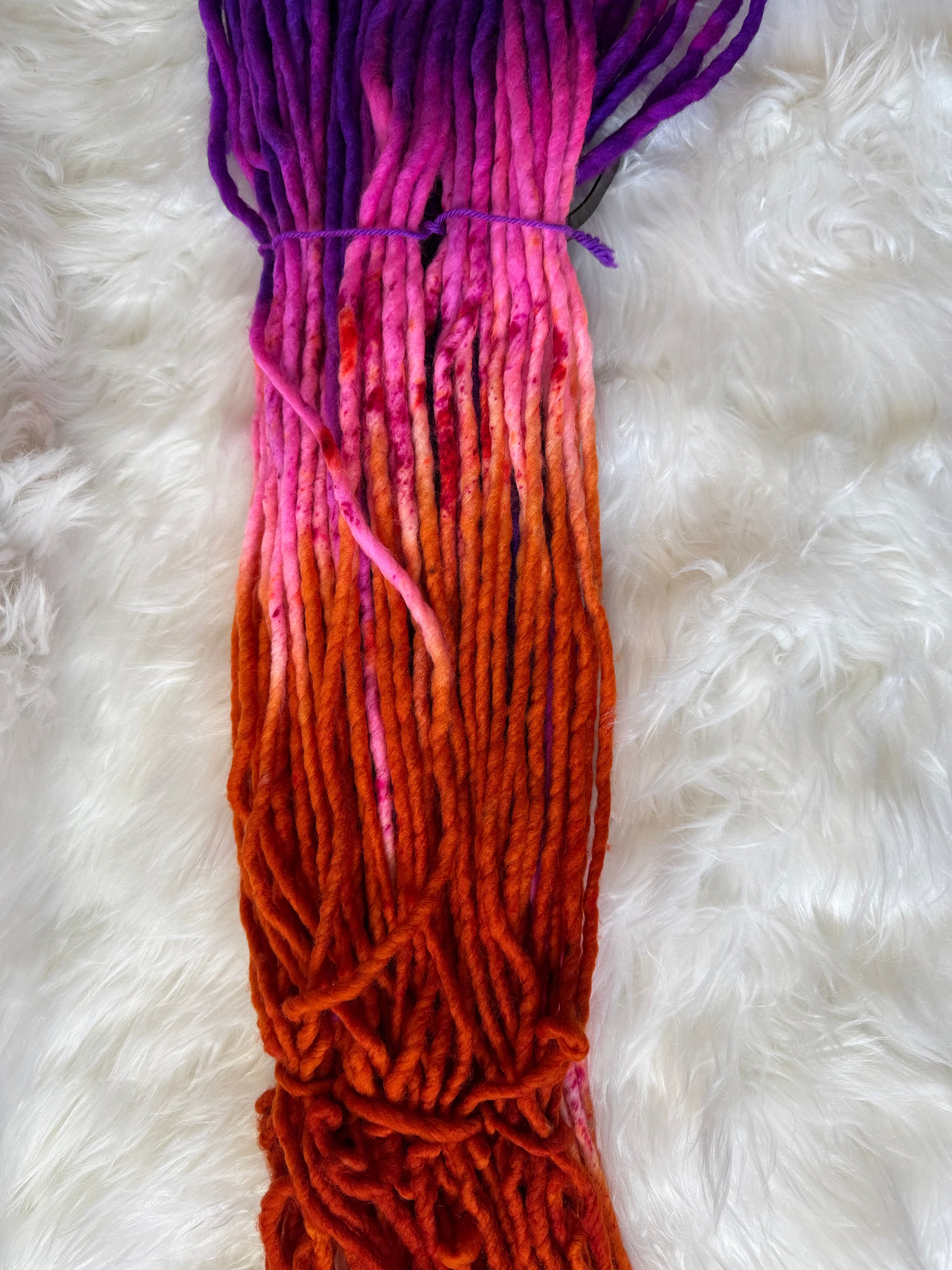 Bulky- Electric Ember- OOAK