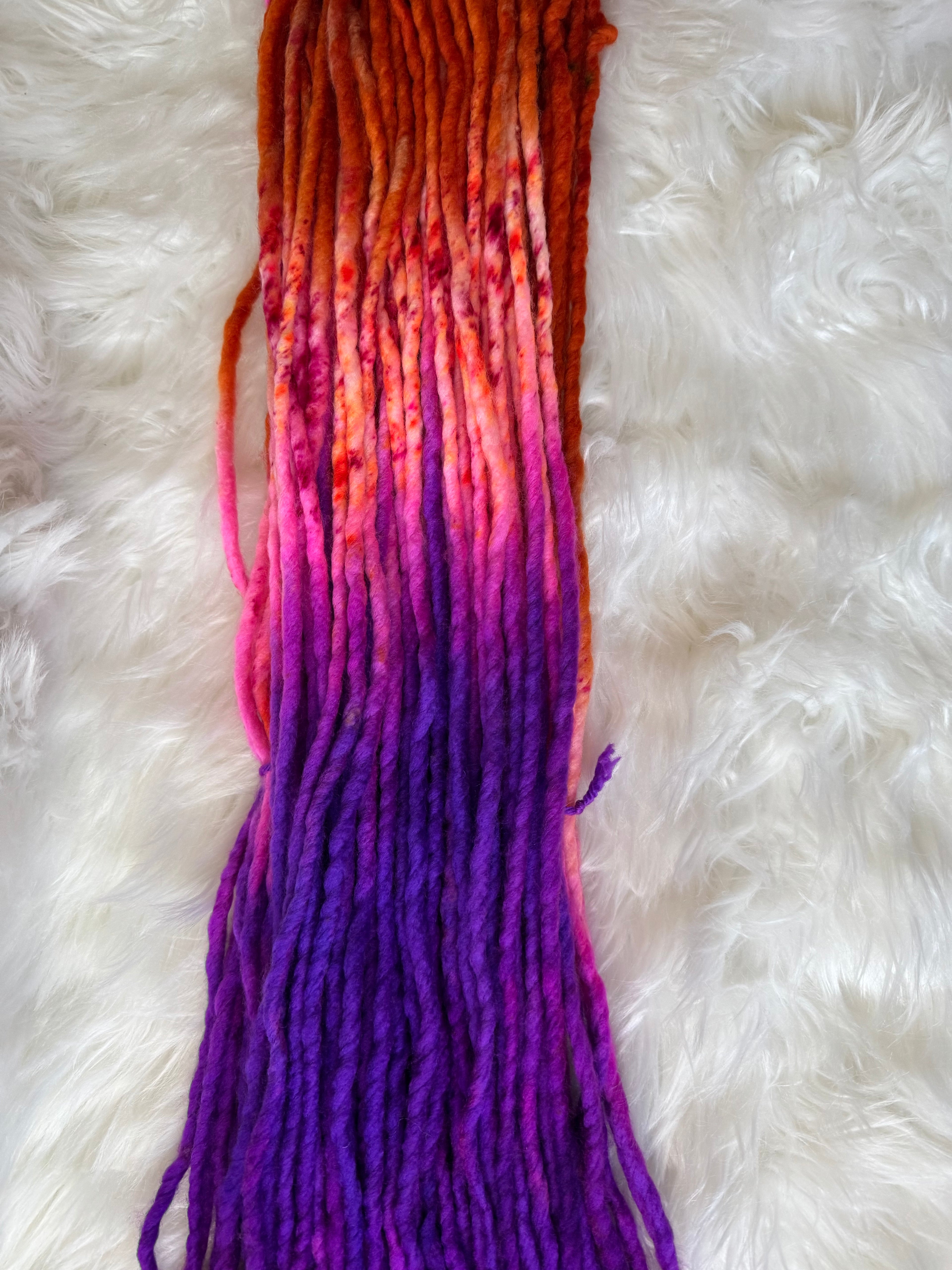 Bulky- Electric Ember- OOAK