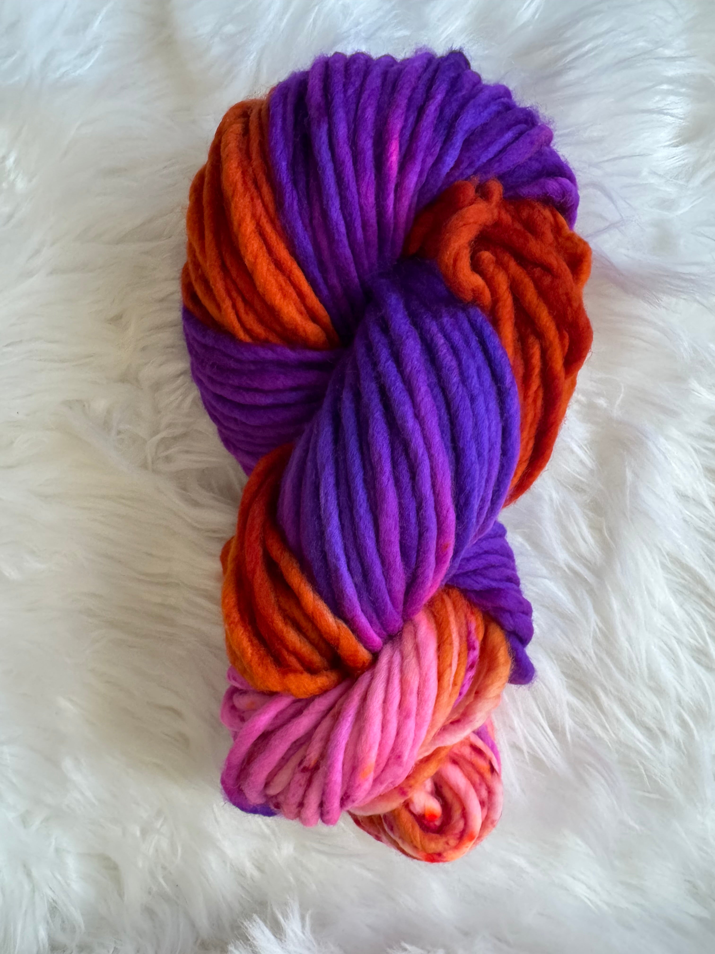 Bulky- Electric Ember- OOAK