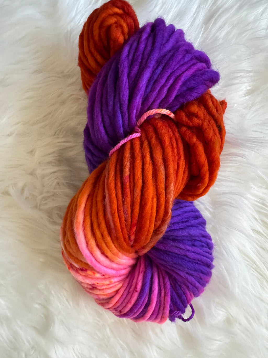 Bulky- Electric Ember- OOAK