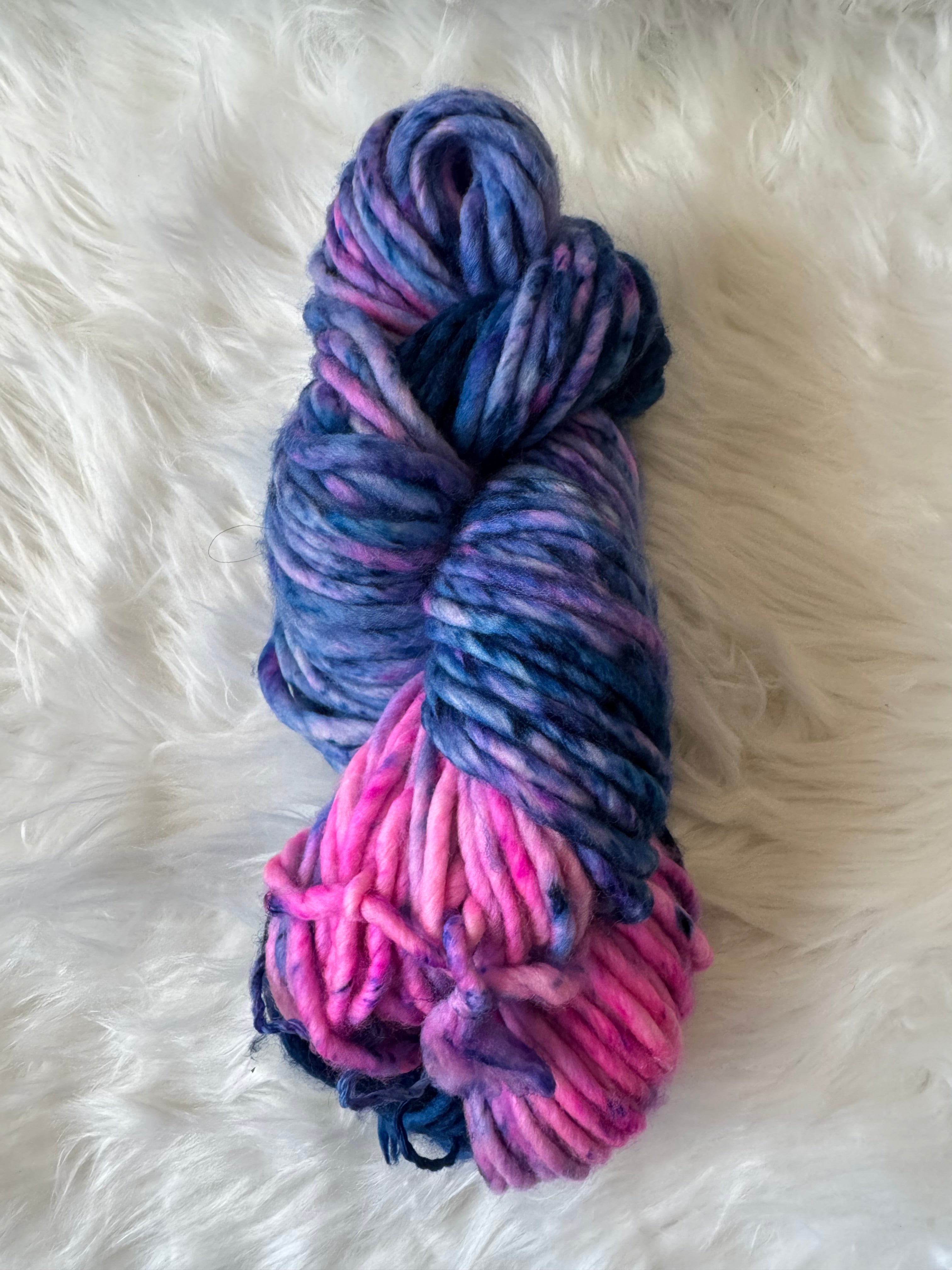 Bulky- Electric Twilight- OOAK
