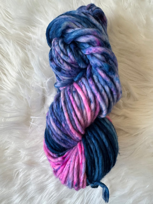 Bulky- Electric Twilight- OOAK