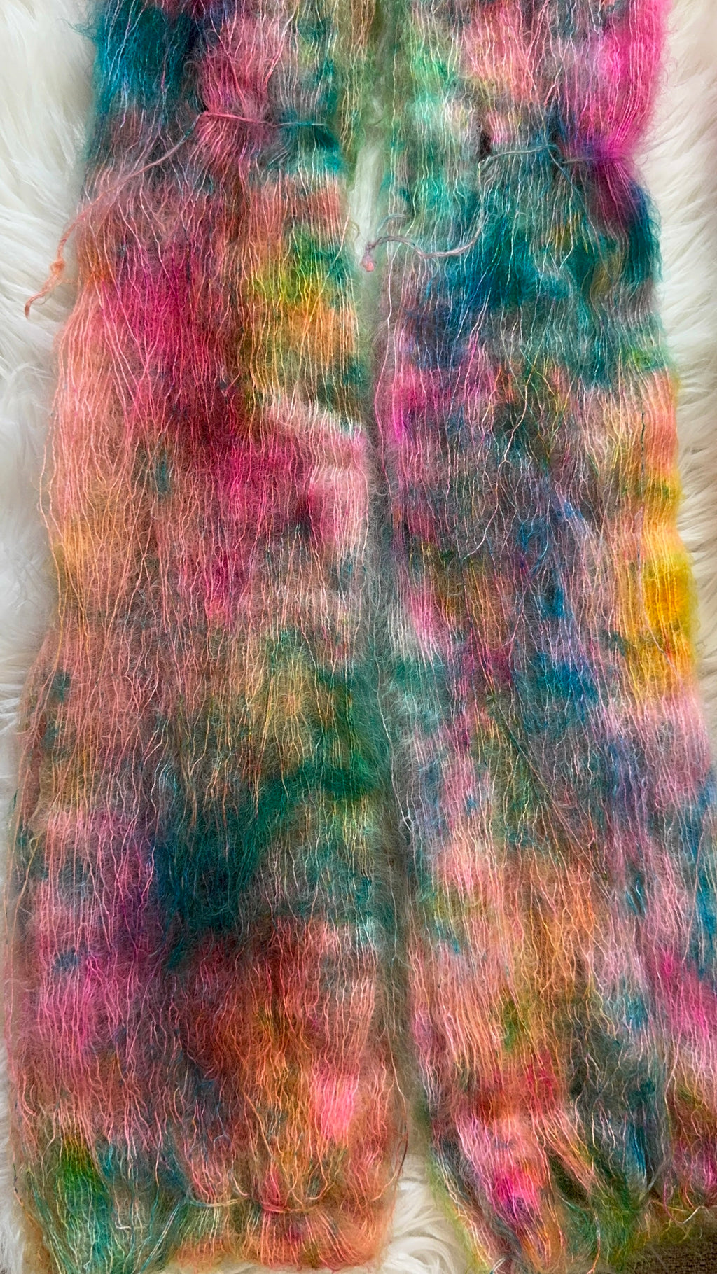 Mohair/Lace- Moon Garden
