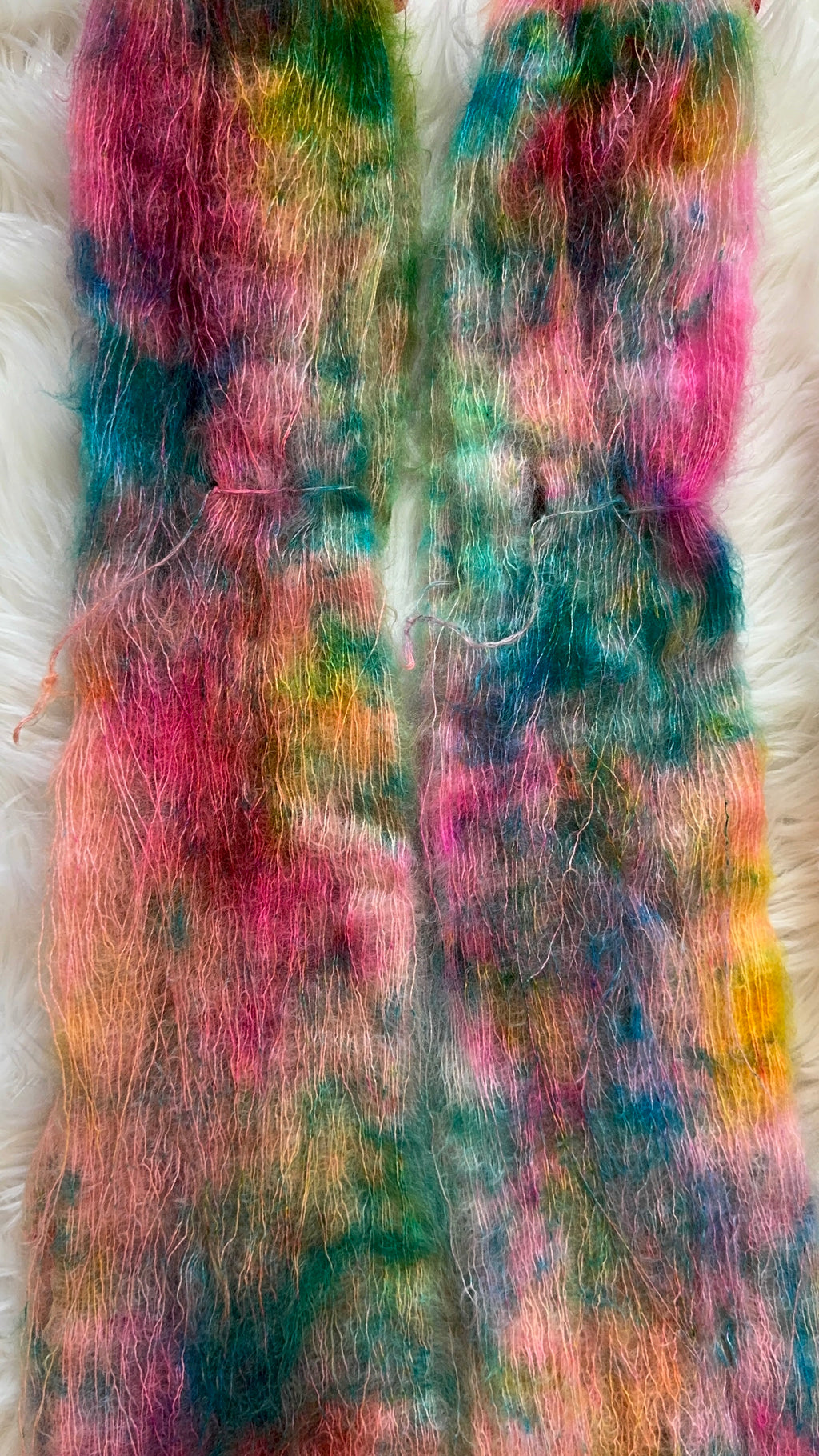 Mohair/Lace- Moon Garden