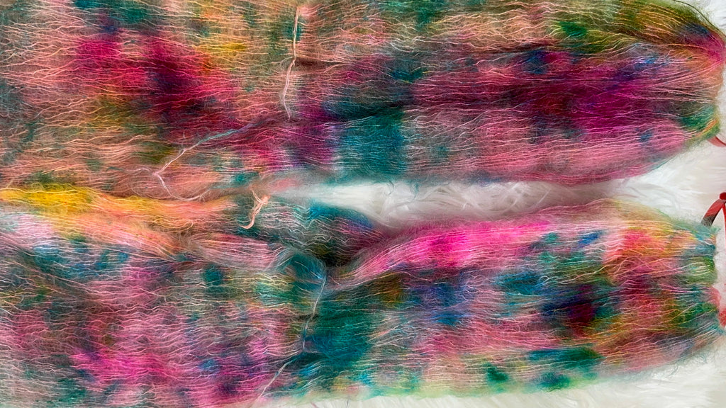 Mohair/Lace- Moon Garden