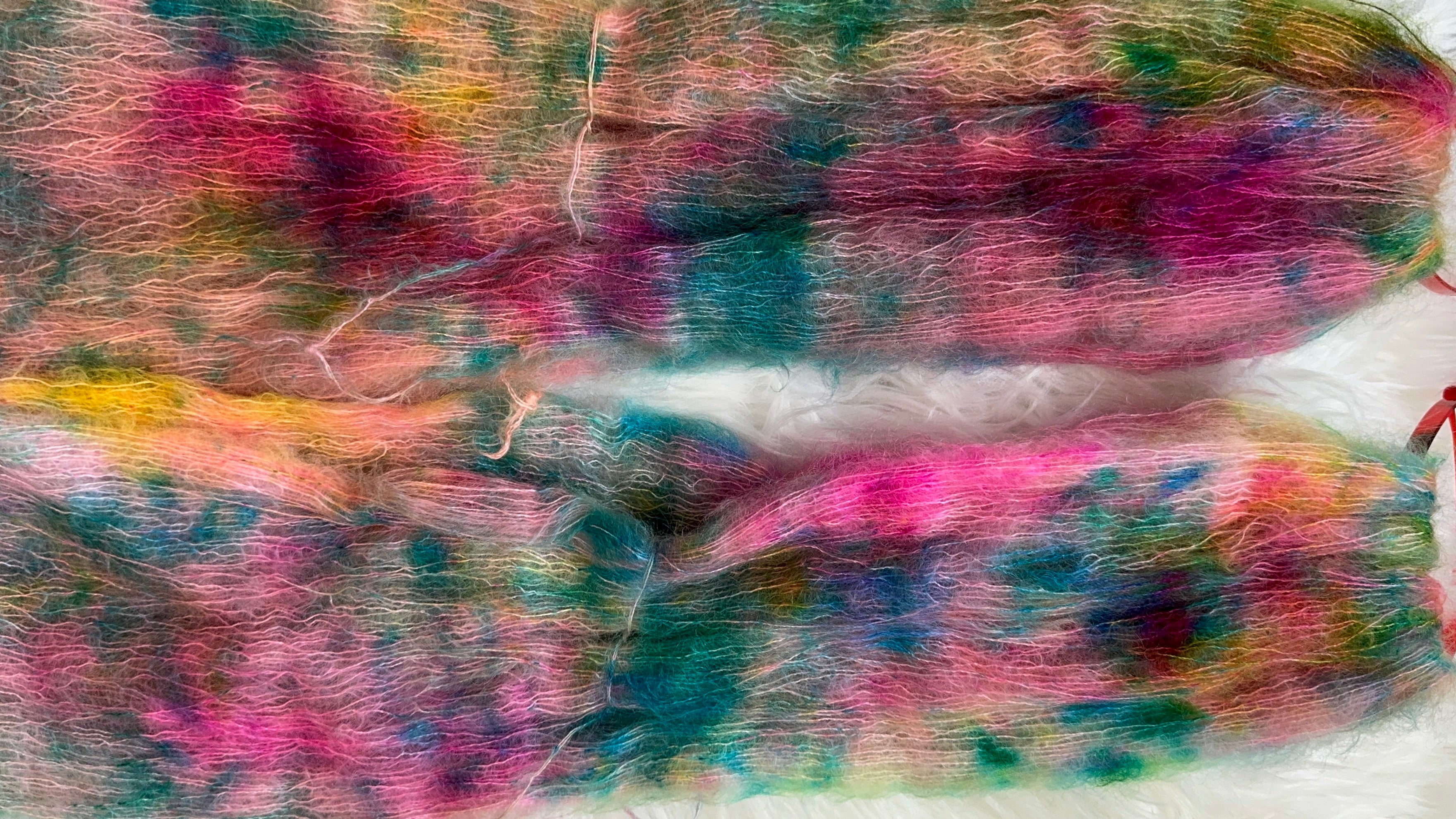 Mohair/Lace- Moon Garden