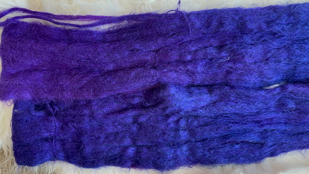 Mohair/Lace- Amethyst Moon