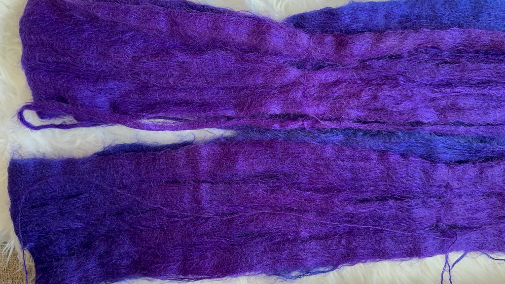 Mohair/Lace- Amethyst Moon