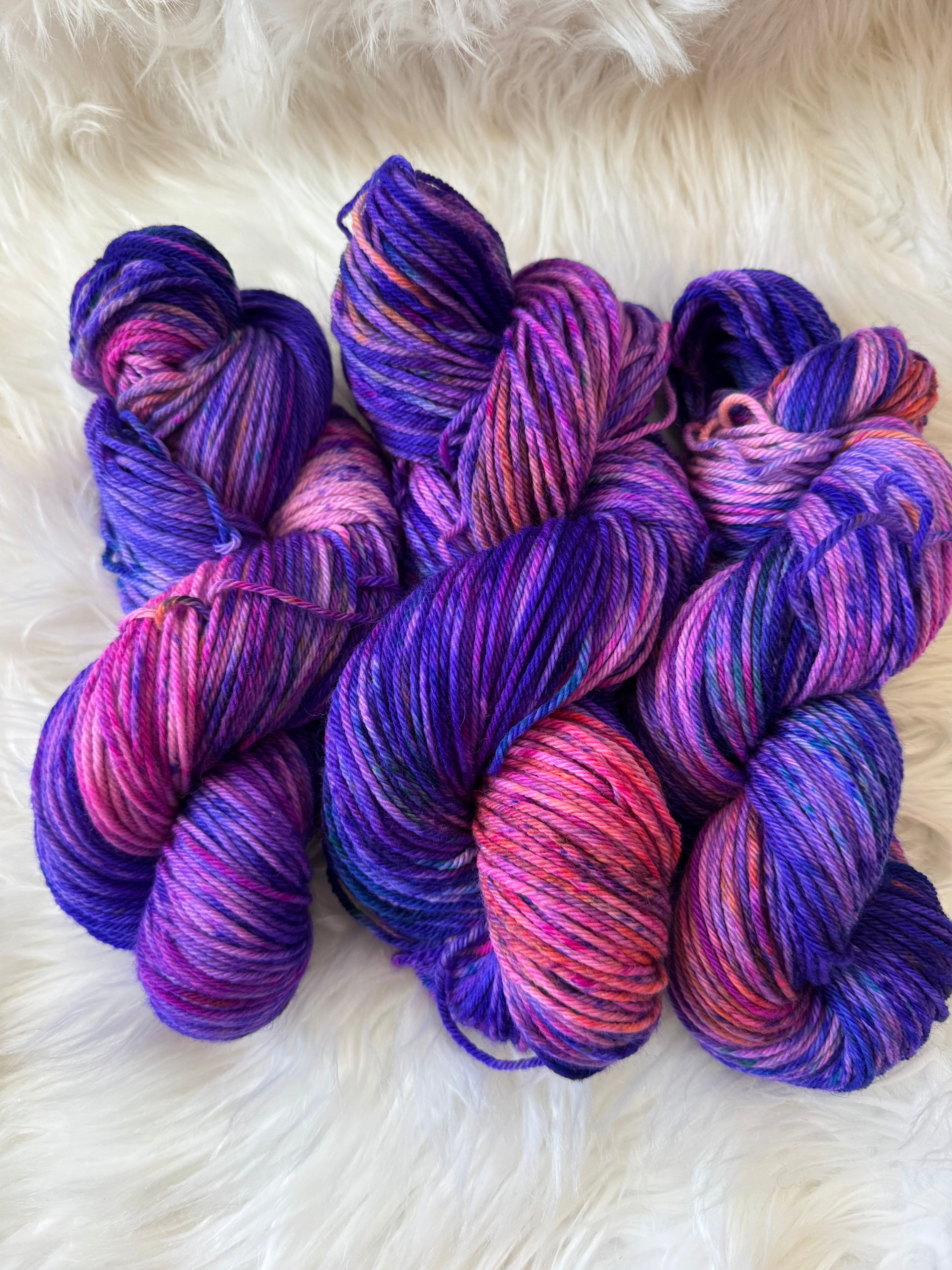 Worsted Classic- Violet Moonrise