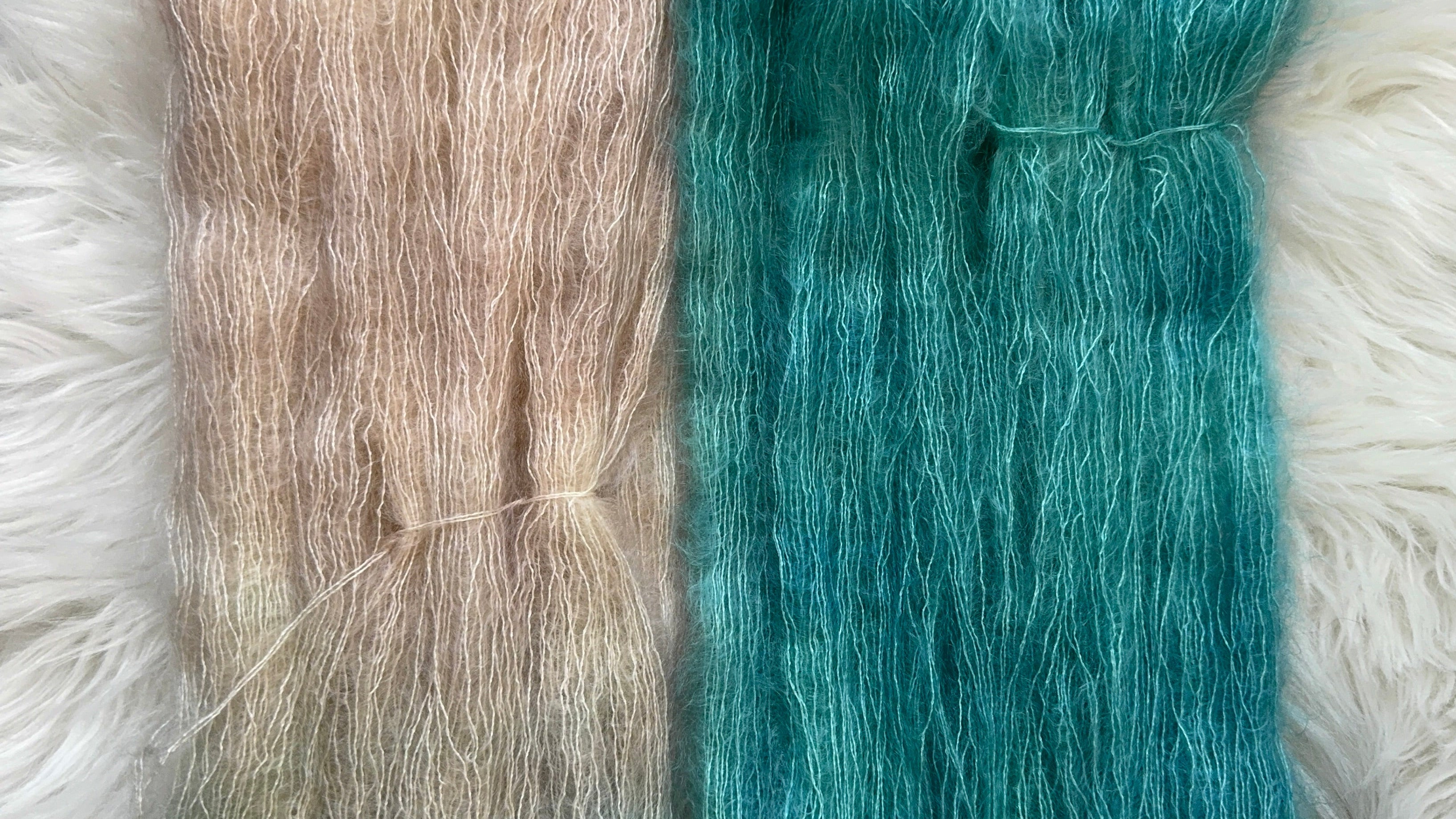 Mohair/Lace- Saltwater Moon