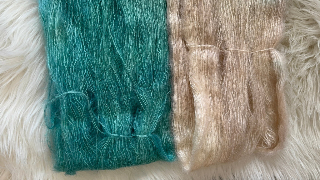 Mohair/Lace- Saltwater Moon