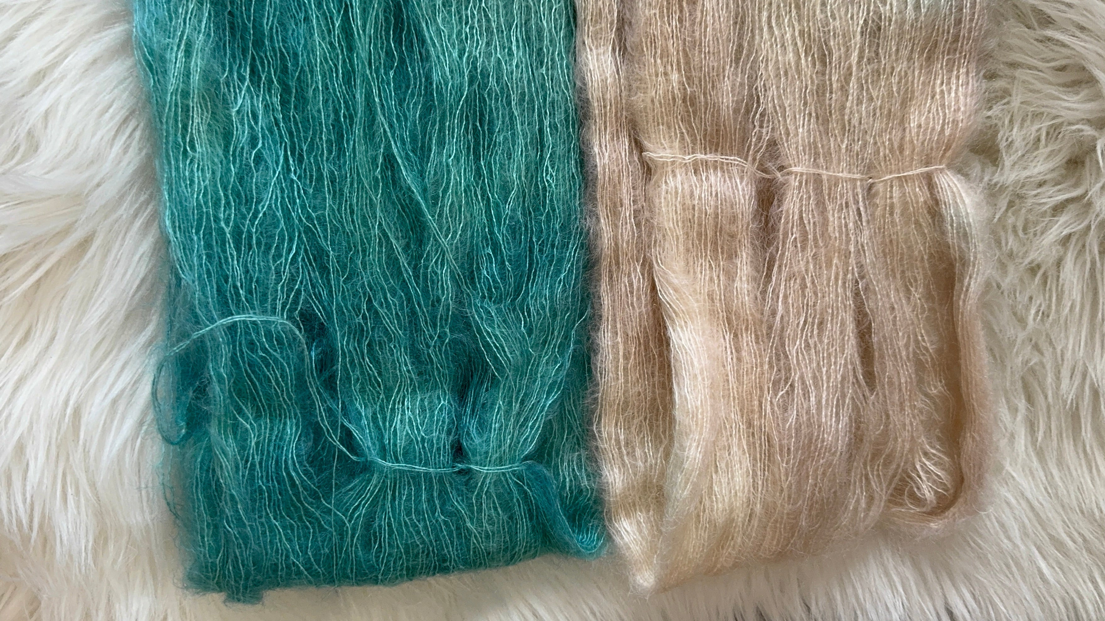 Mohair/Lace- Saltwater Moon