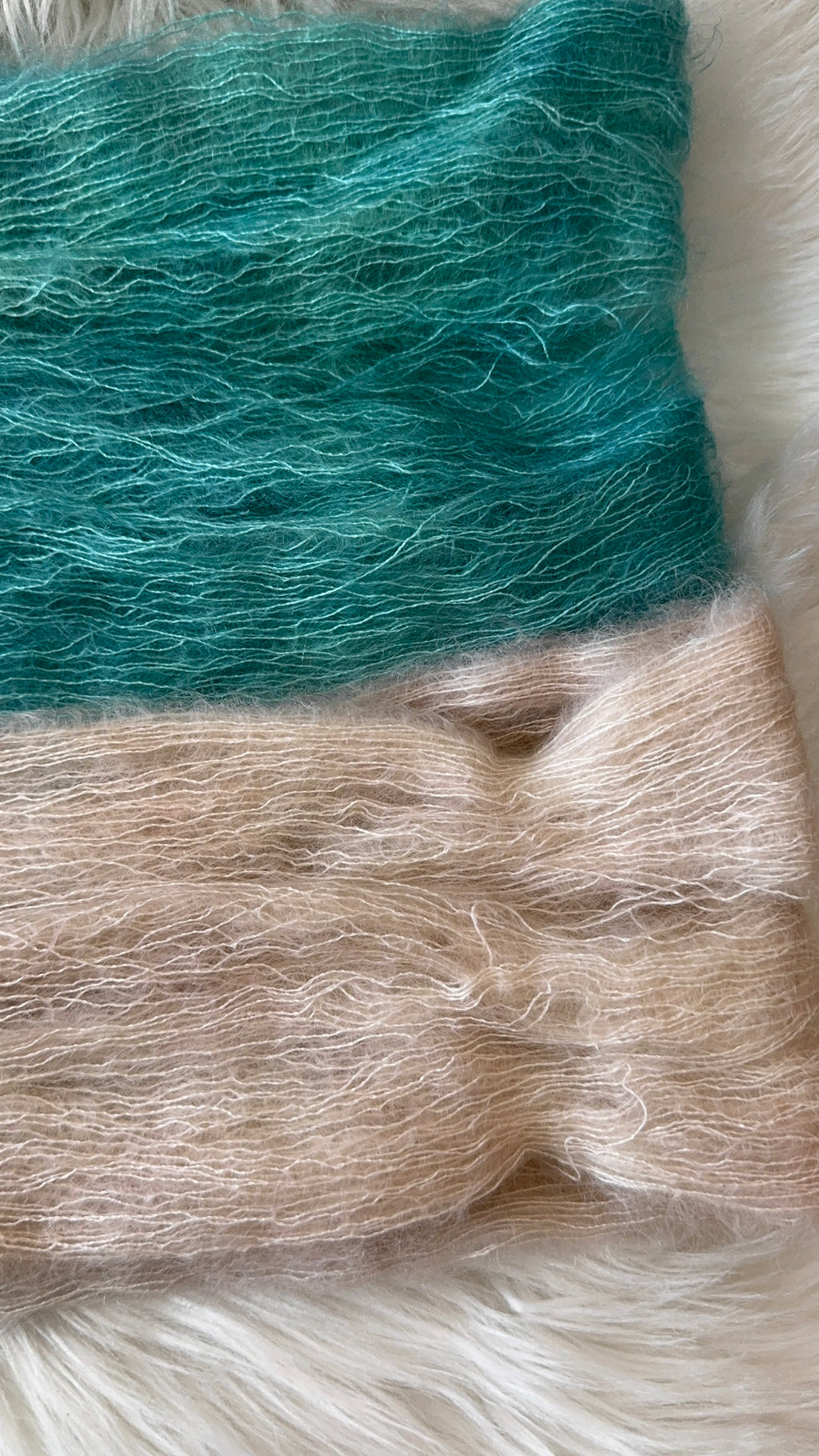 Mohair/Lace- Saltwater Moon