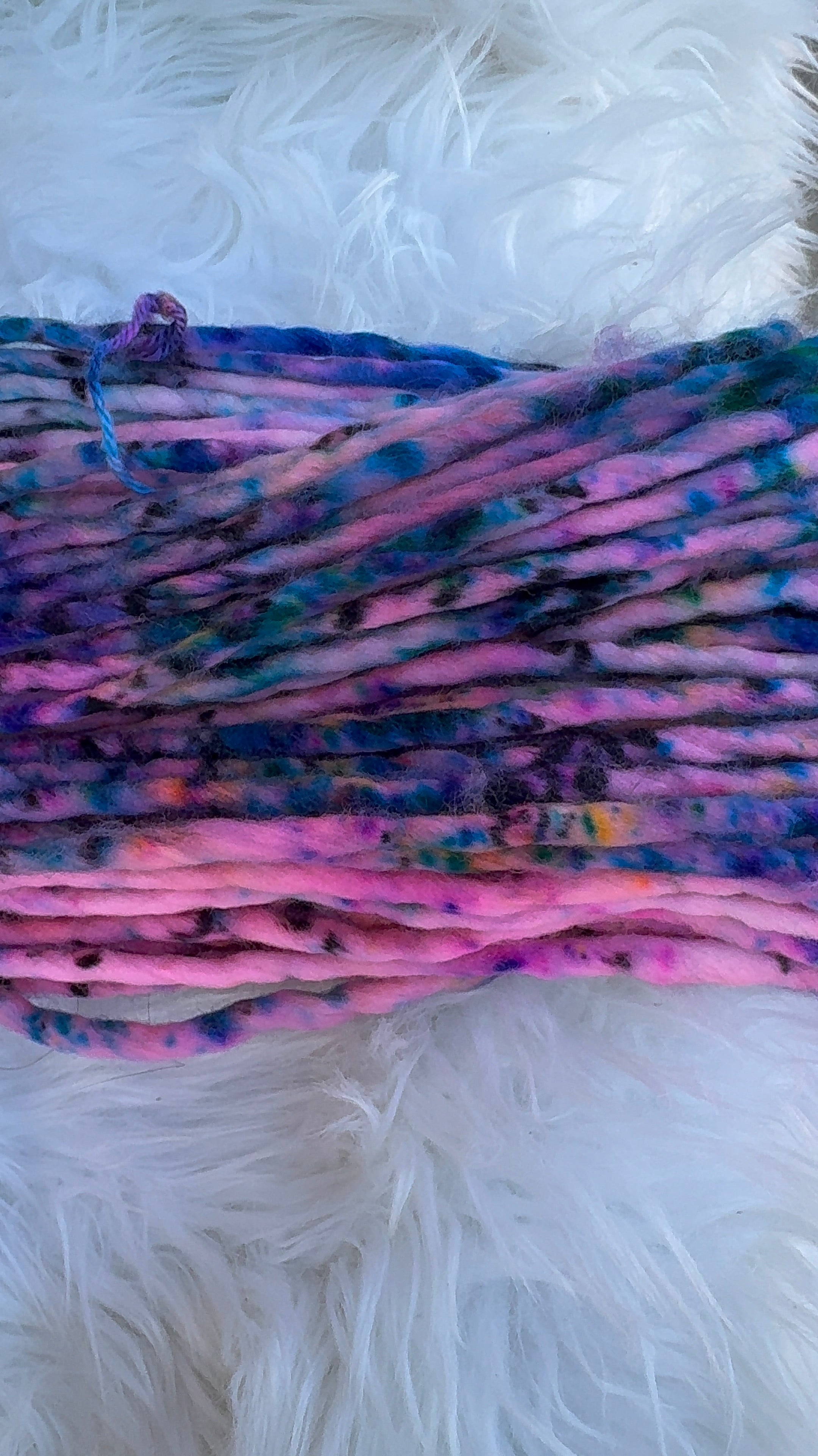 Super Bulky/98yds- Moonlit Dreamscape