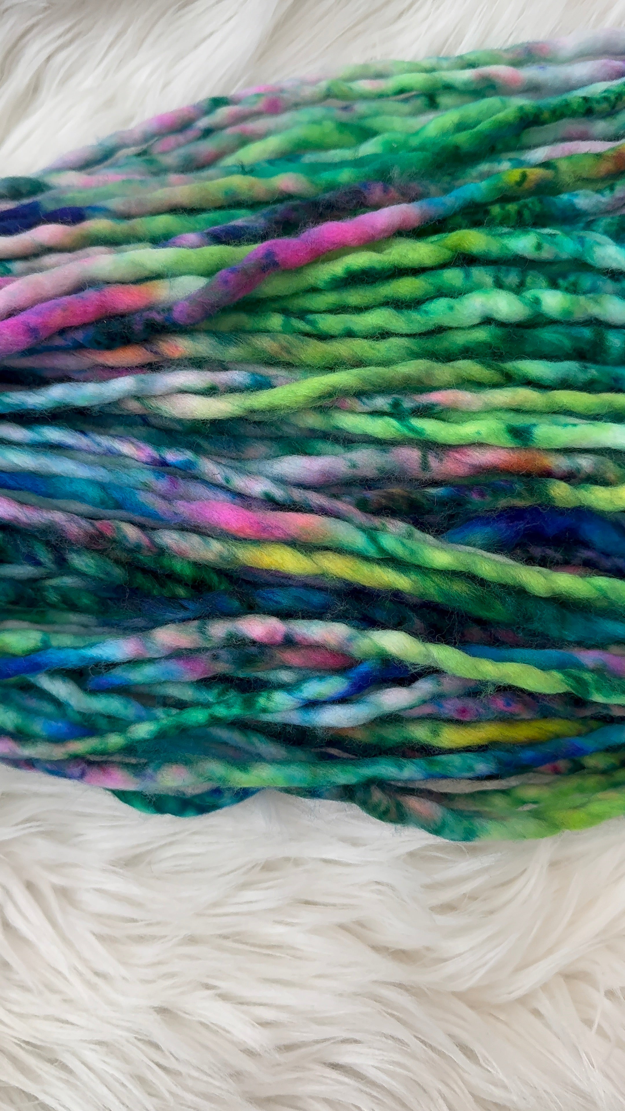 Super Bulky 126 yds- Moonlit Secret Garden
