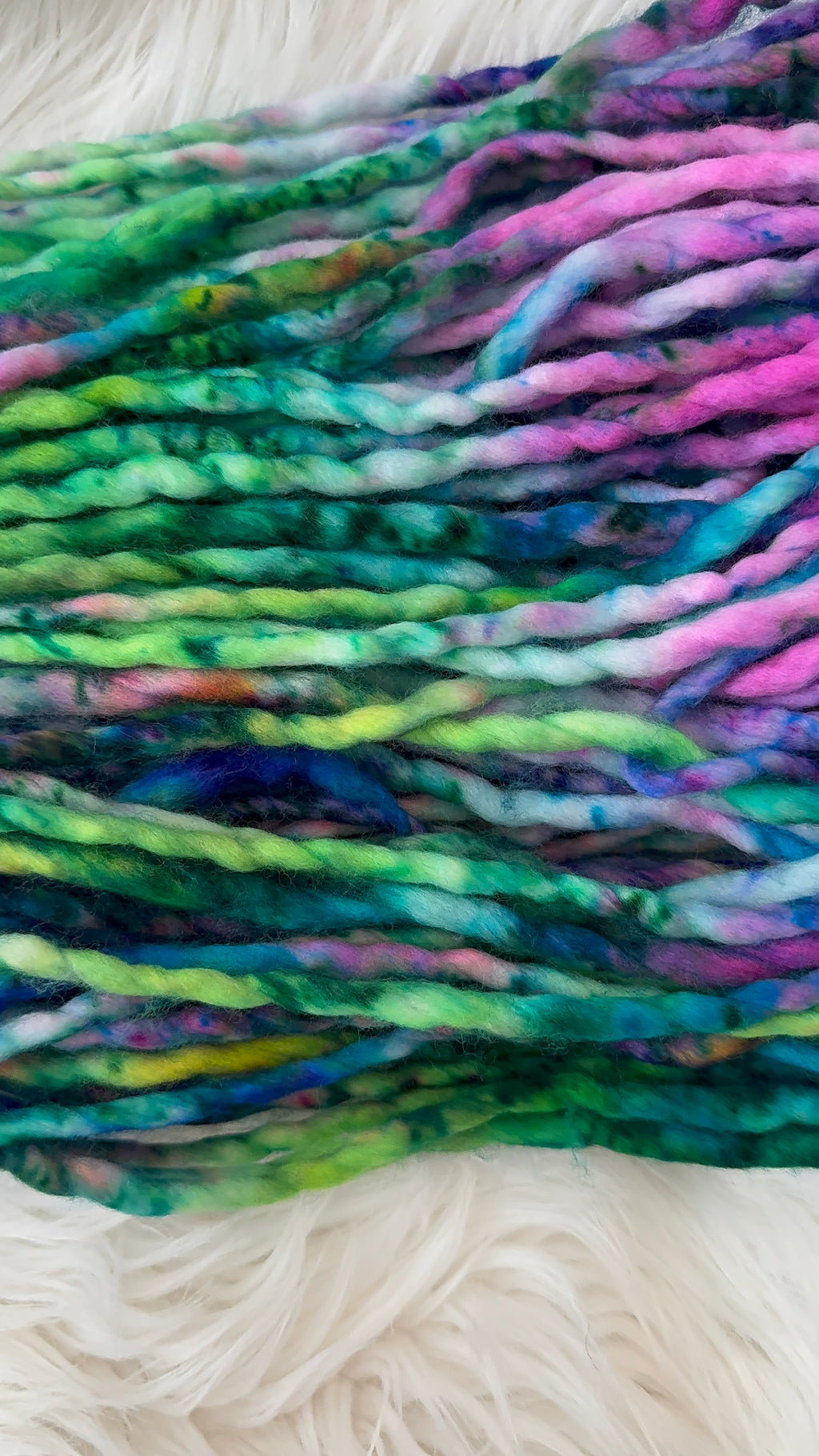 Super Bulky 126 yds- Moonlit Secret Garden