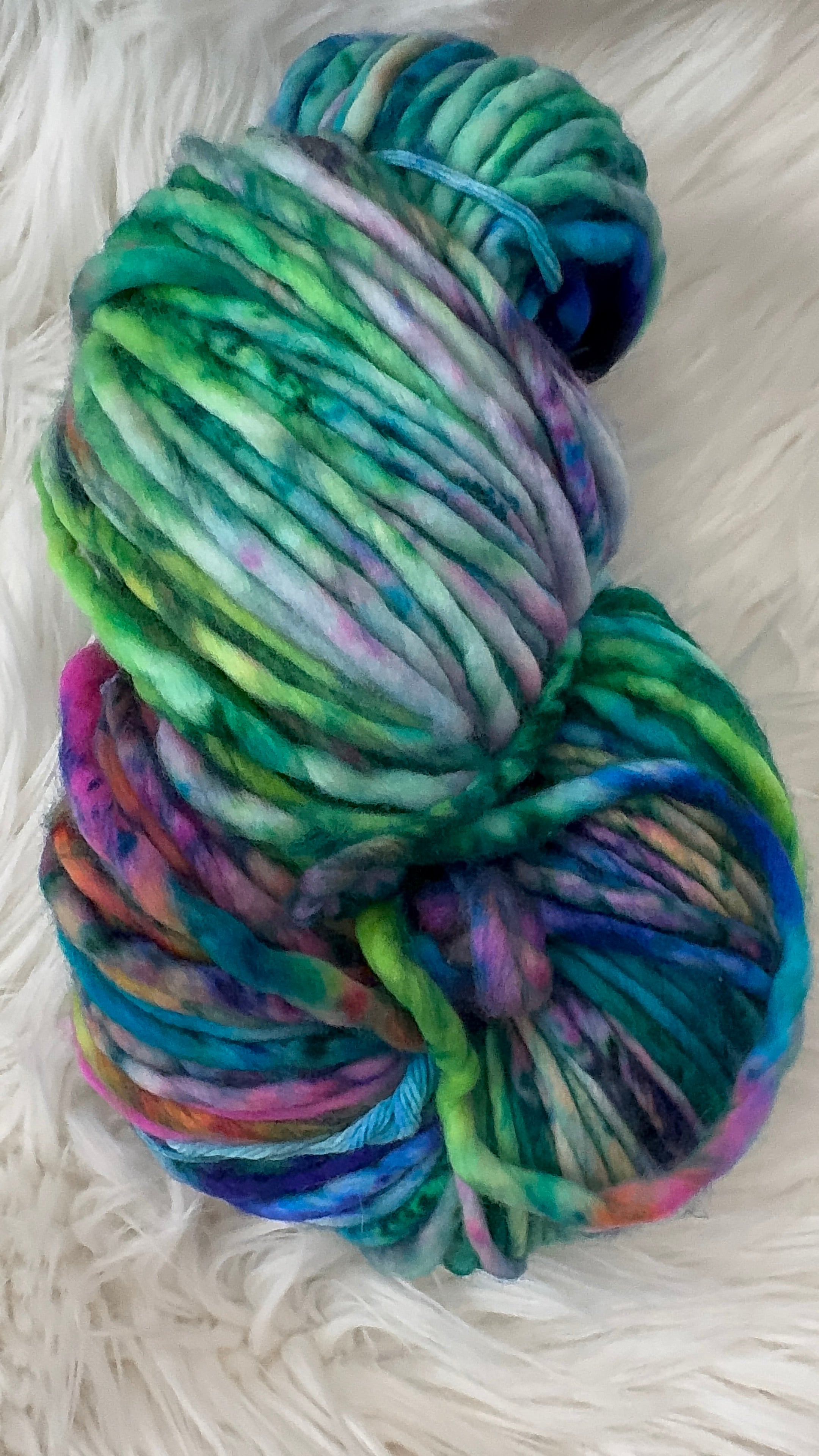 Super Bulky 126 yds- Moonlit Secret Garden