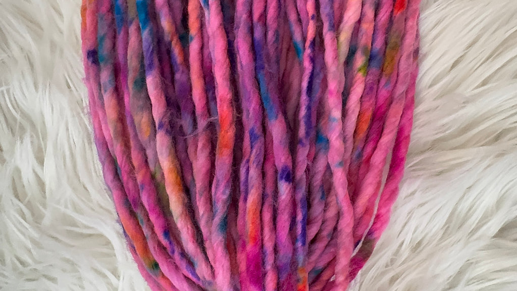 Super Bulky 136 Yds- Moonlit Confetti- OOAK