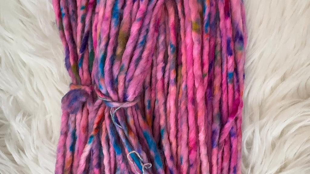 Super Bulky 136 Yds- Moonlit Confetti- OOAK