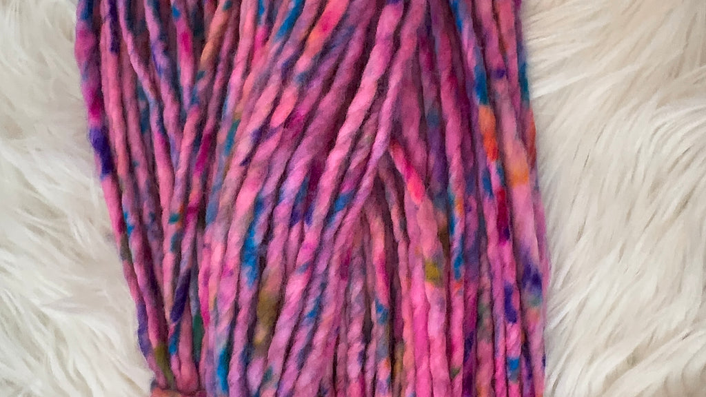Super Bulky 136 Yds- Moonlit Confetti- OOAK