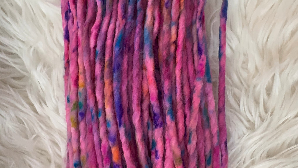 Super Bulky 136 Yds- Moonlit Confetti- OOAK