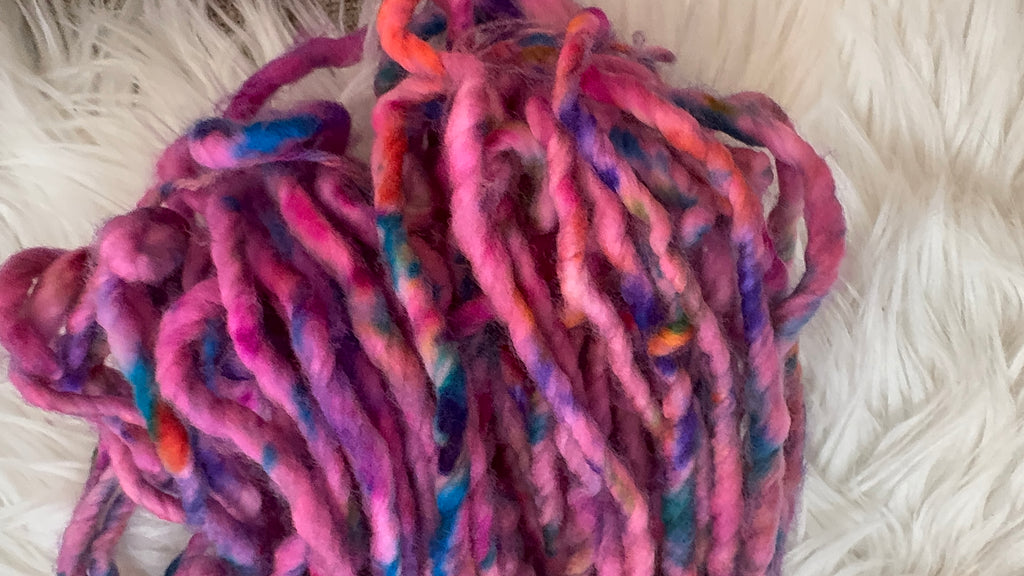 Super Bulky 136 Yds- Moonlit Confetti- OOAK