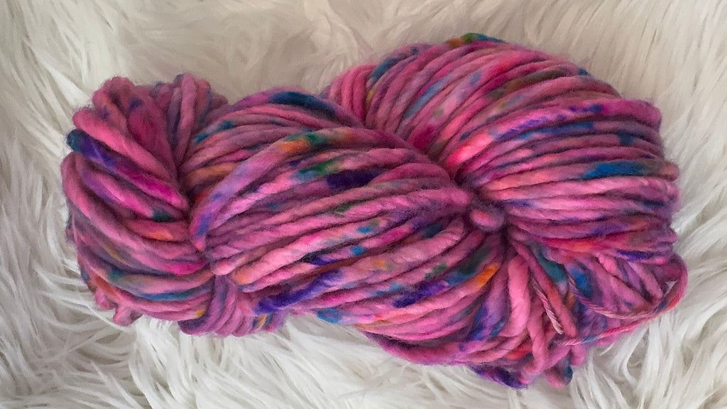 Super Bulky 136 Yds- Moonlit Confetti- OOAK
