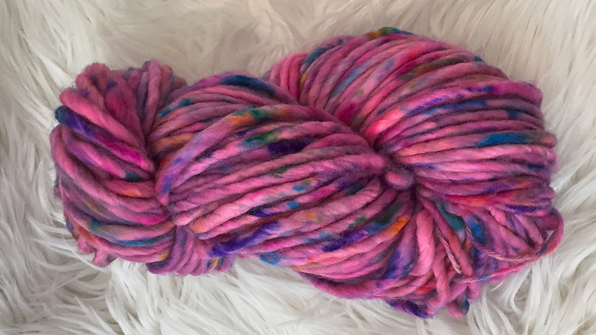 Super Bulky 136 Yds- Moonlit Confetti- OOAK