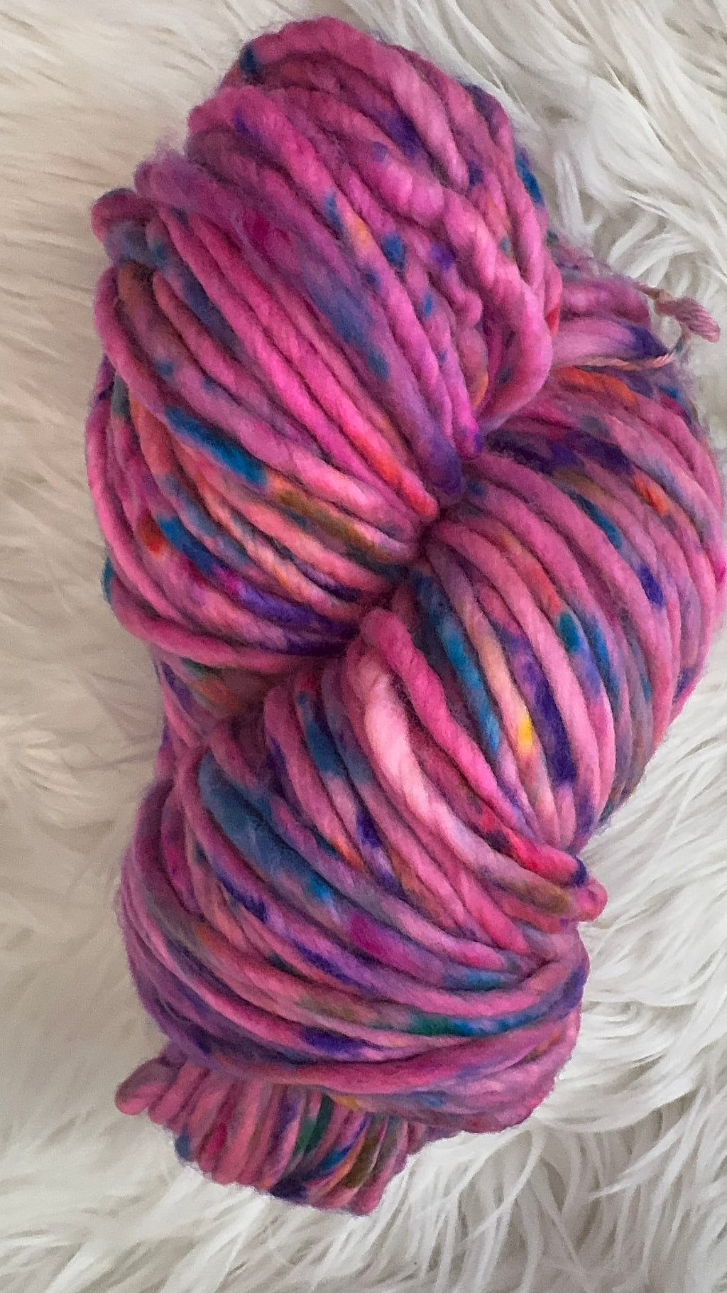 Super Bulky 136 Yds- Moonlit Confetti- OOAK