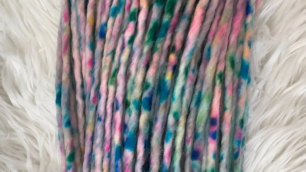 Super Bulky 98 yds- Moon Sprinkles- OOAK