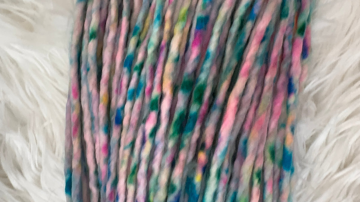 Super Bulky 98 yds- Moon Sprinkles- OOAK