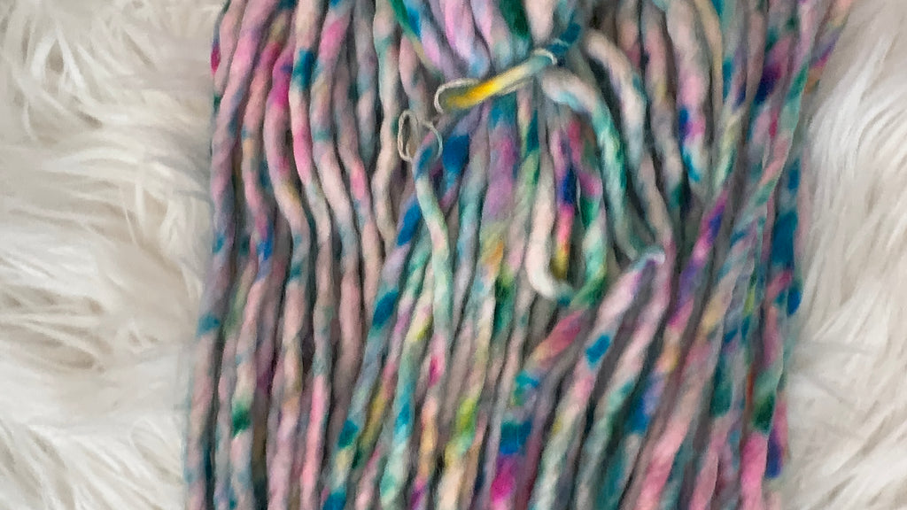 Super Bulky 98 yds- Moon Sprinkles- OOAK