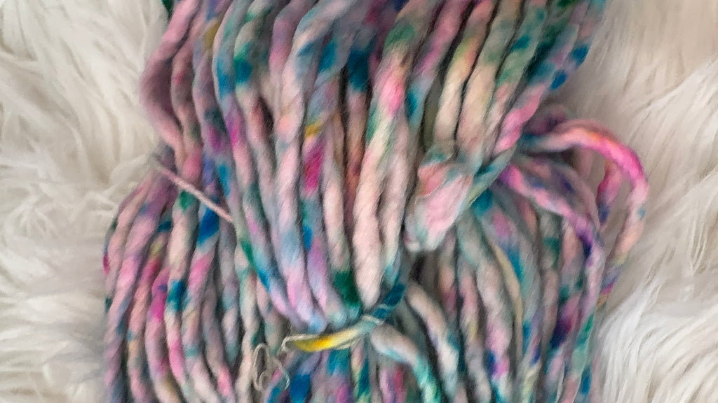 Super Bulky 98 yds- Moon Sprinkles- OOAK