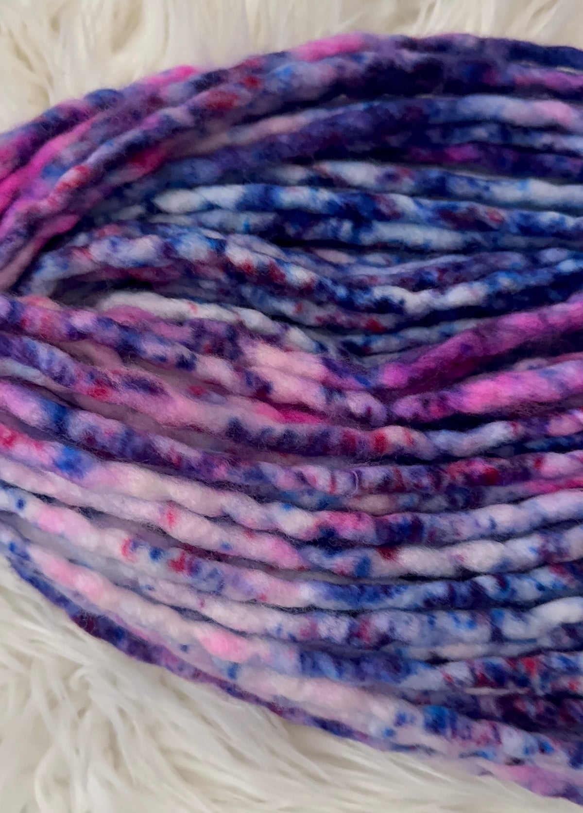 Super Bulky 126 yds- Midnight Confetti