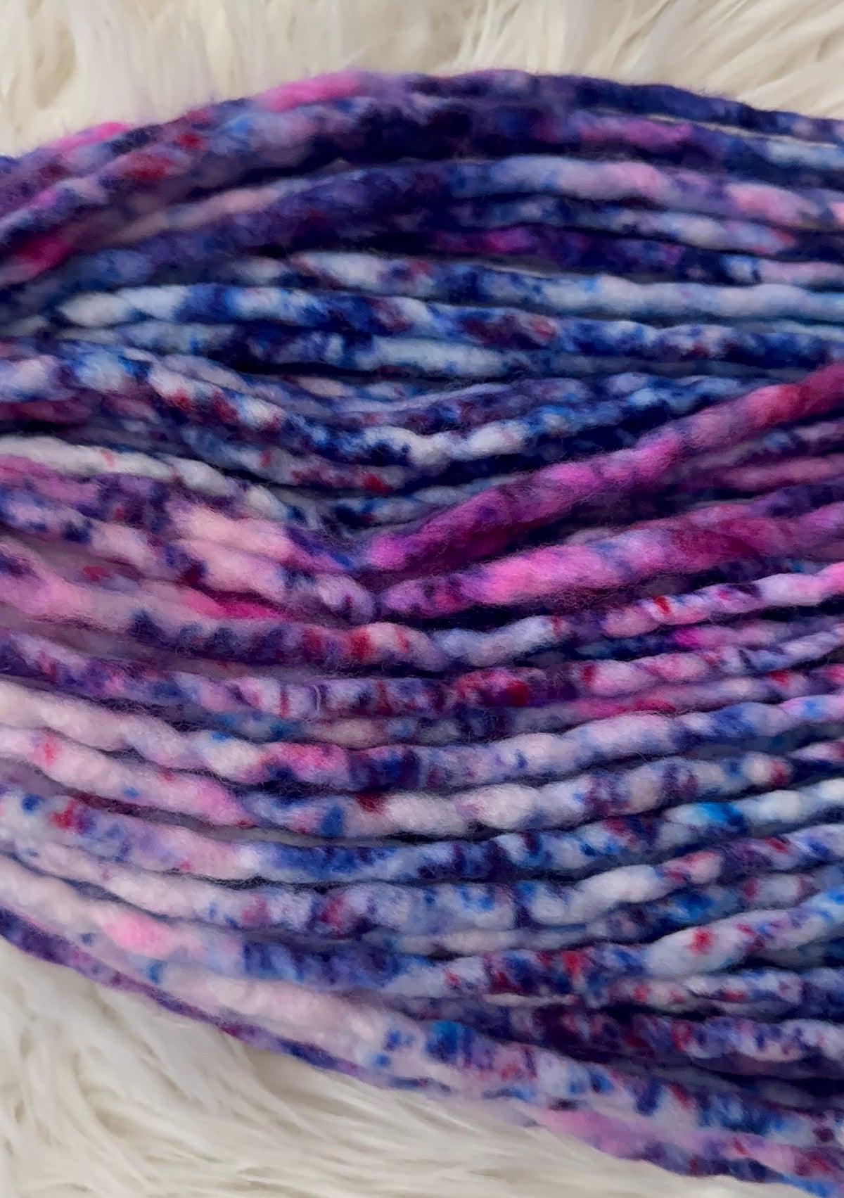 Super Bulky 126 yds- Midnight Confetti