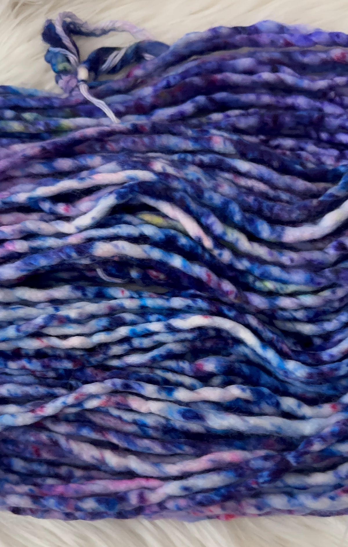 Super Bulky 126 yds- Midnight Confetti