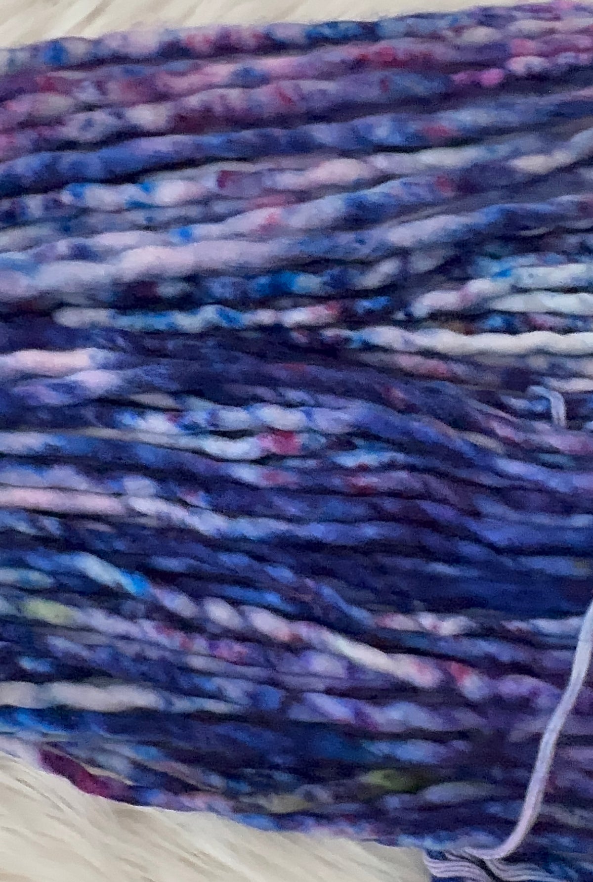 Super Bulky 126 yds- Midnight Confetti