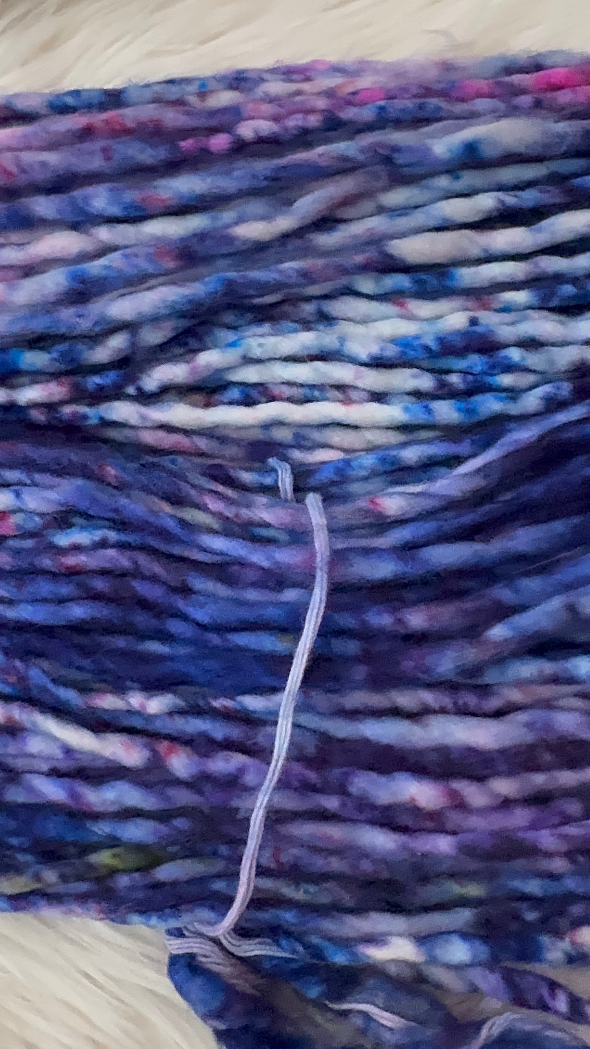 Super Bulky 126 yds- Midnight Confetti