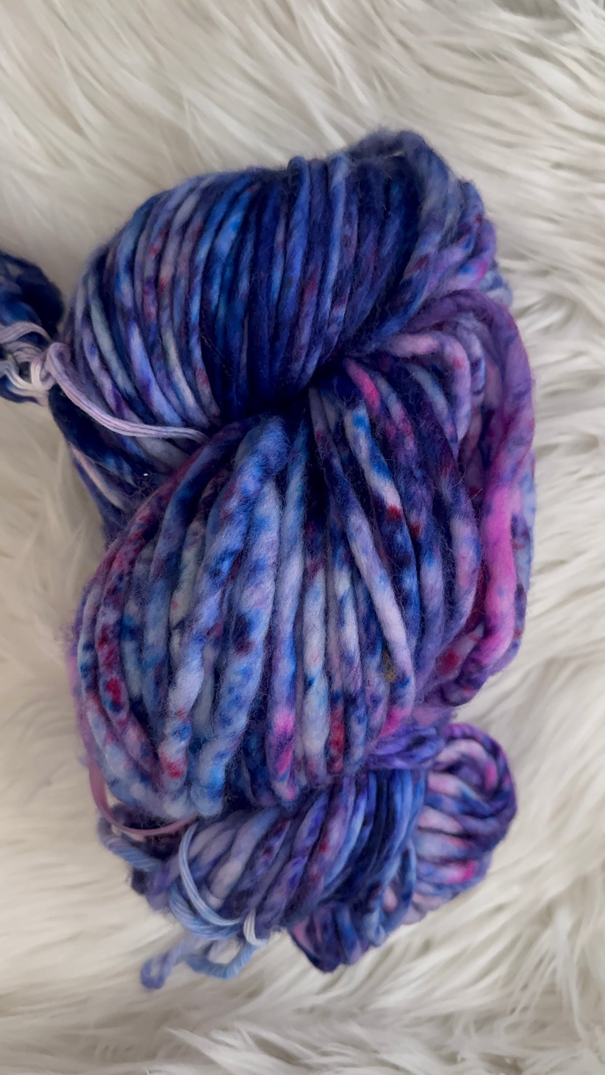 Super Bulky 126 yds- Midnight Confetti