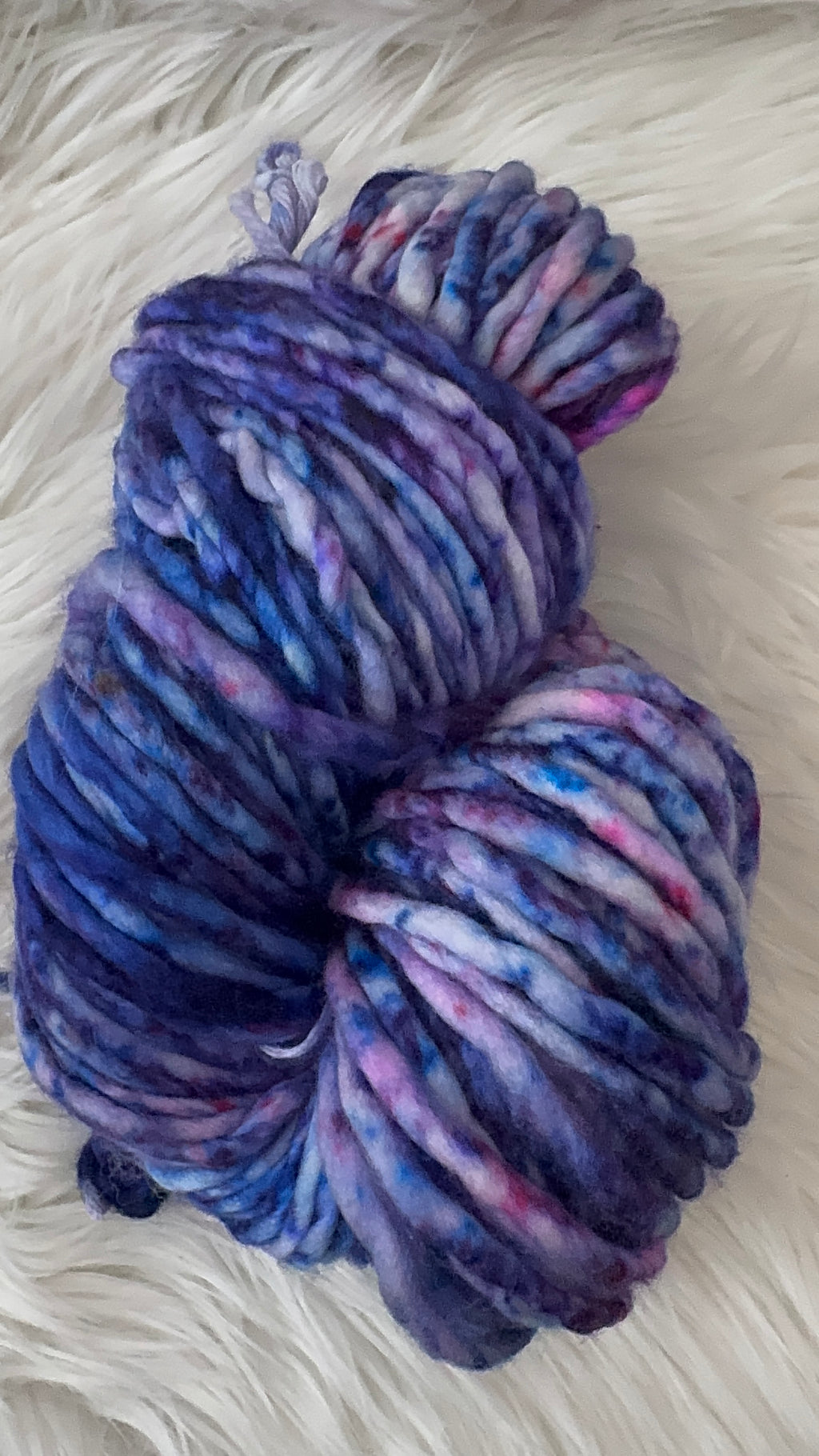 Super Bulky 126 yds- Midnight Confetti
