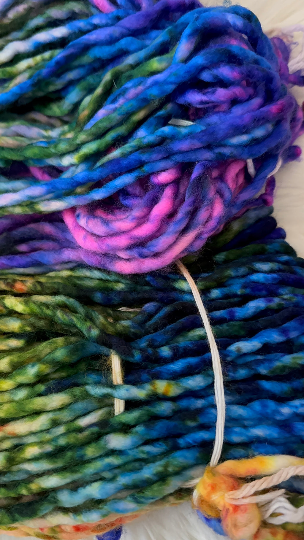 Super Bulky 126 yds- Electric Moonrise