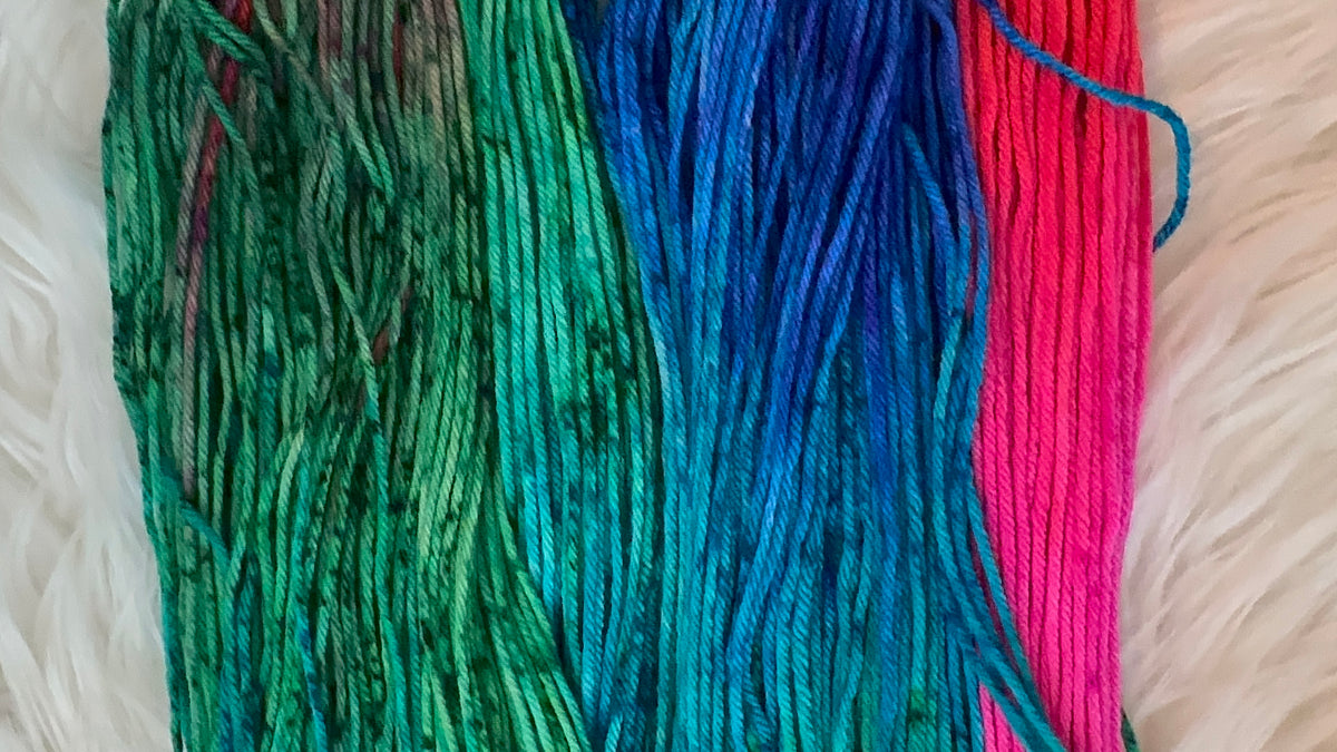 Worsted 219 yds- Moonlit Disco