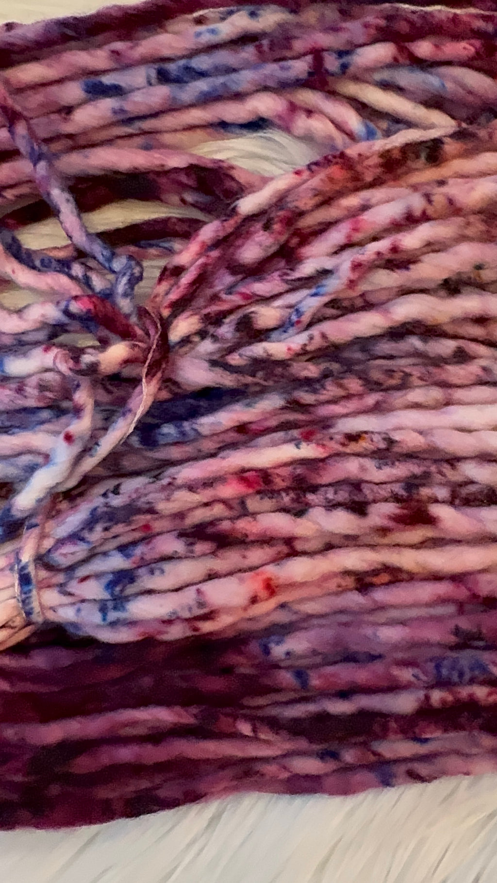 Super Bulky 98 yds- Moonlit Mulberry