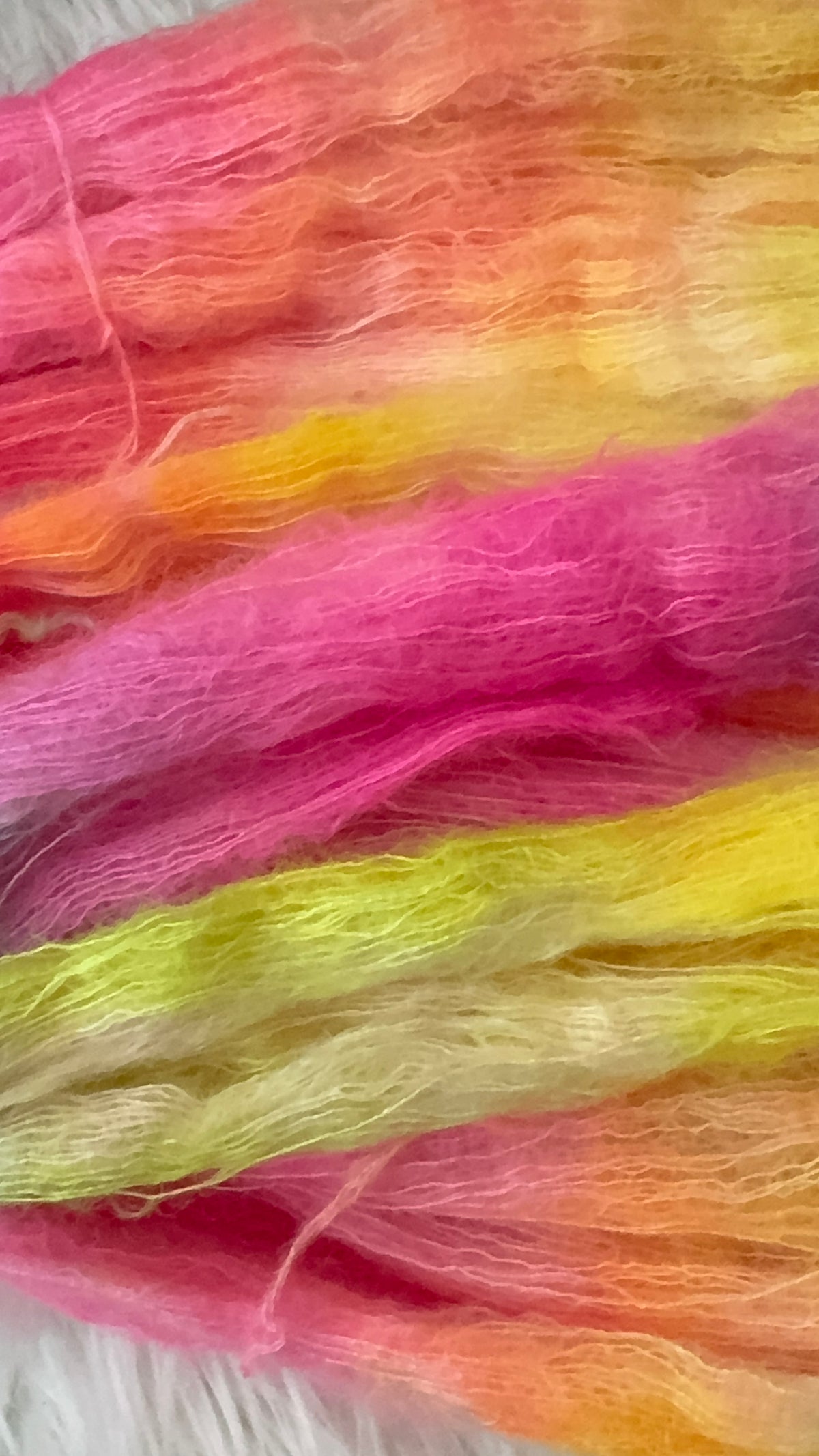 Mohair/Lace- Moonlit Starburst