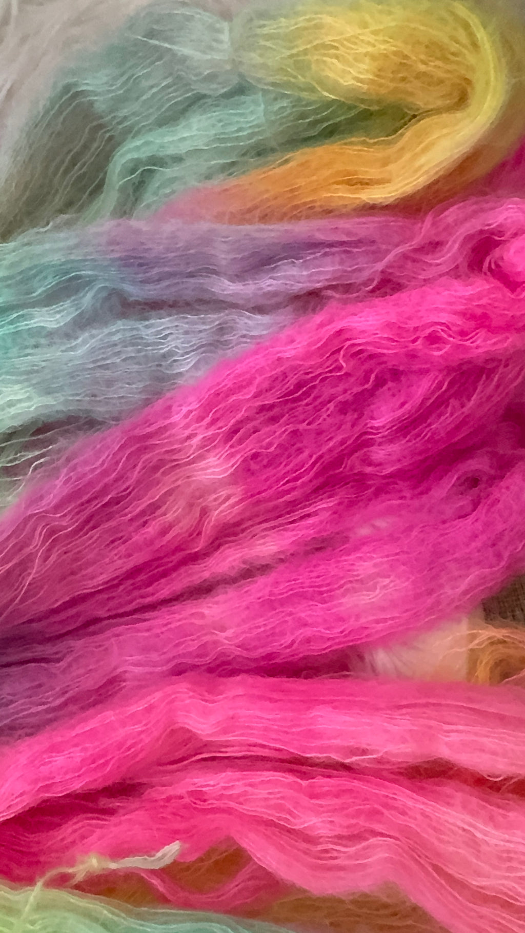 Mohair/Lace- Moonlit Starburst
