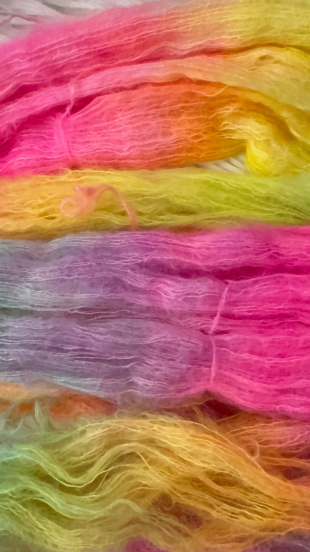 Mohair/Lace- Moonlit Starburst
