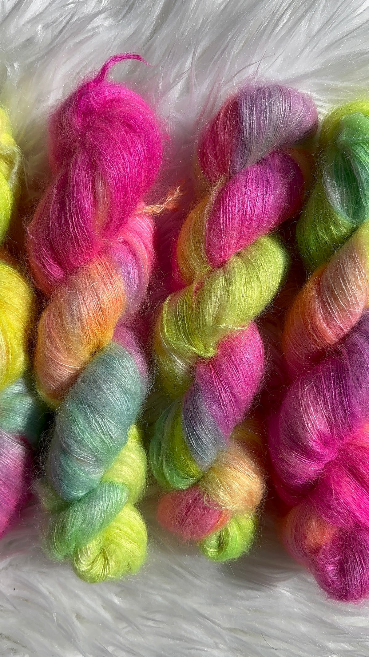 Mohair/Lace- Moonlit Starburst