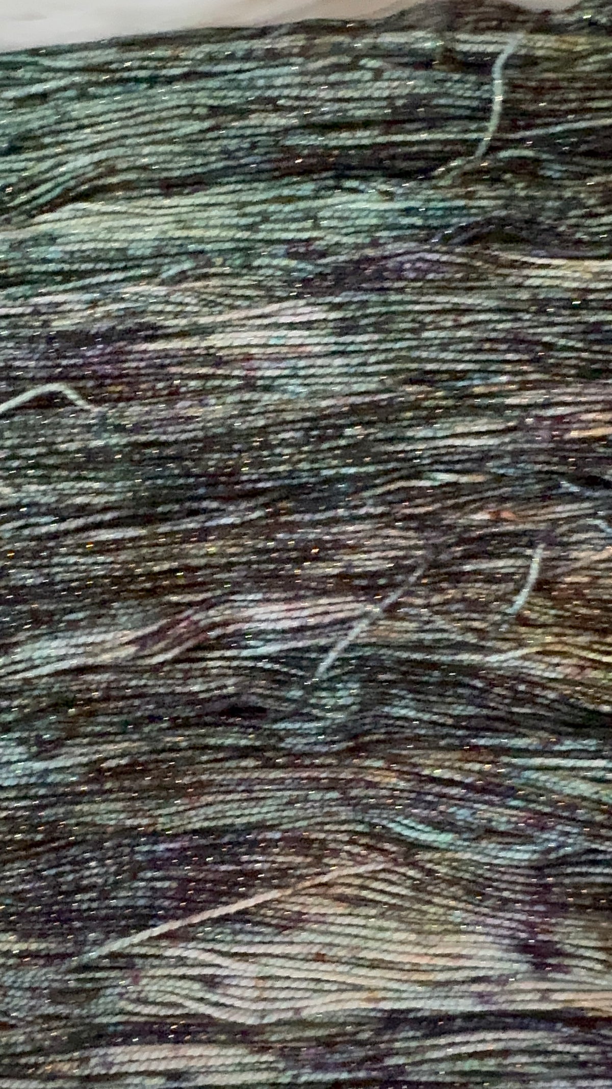 Fingering/Sock/Gold Sparkle- Veiled Moon